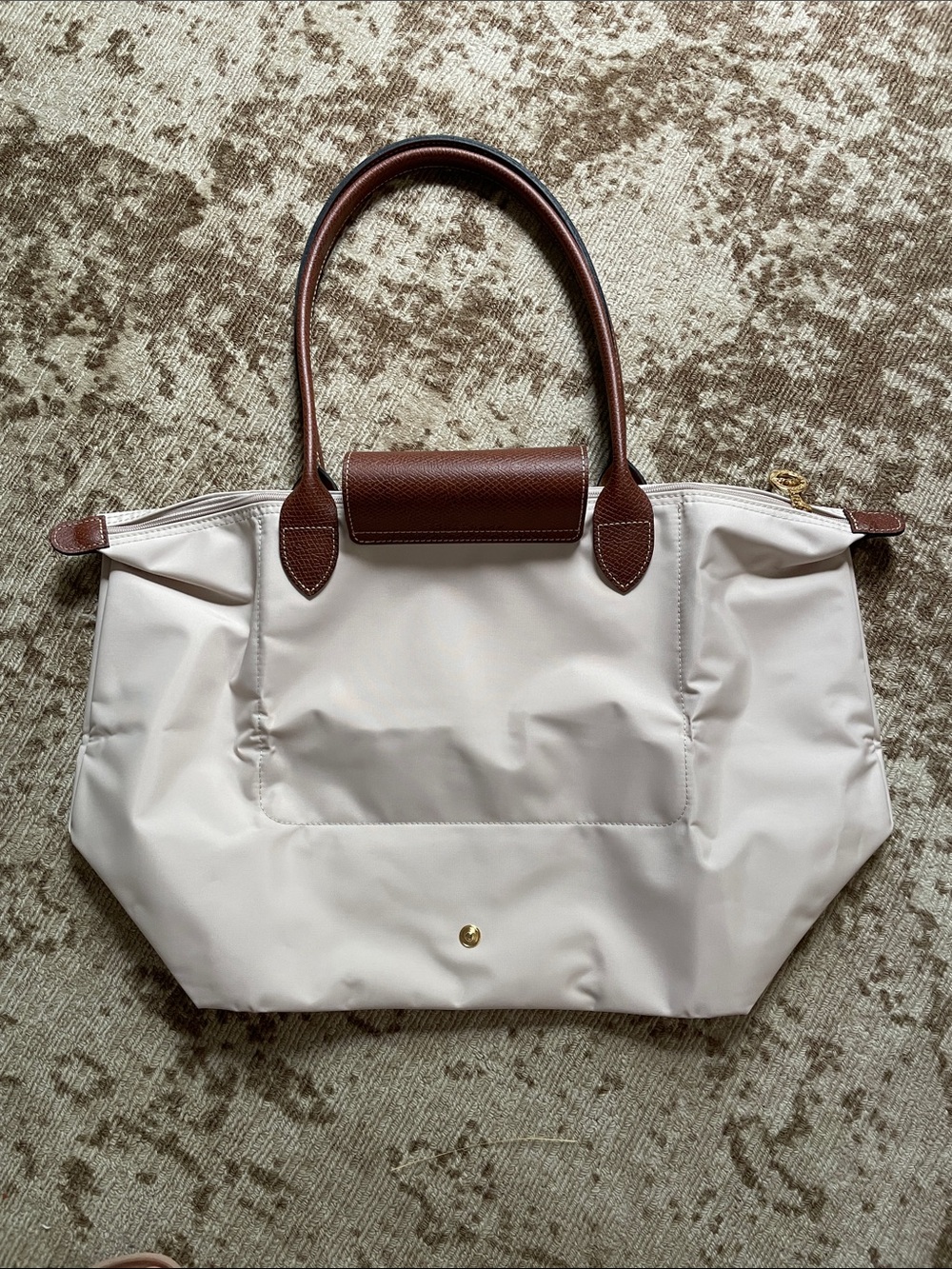 NWOT Longchamp Le Pliage Large Shoulder Tote -Paper - Picture 3 of 9